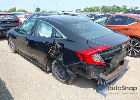 2020 Honda Civic Lx from USA, damaged, VIN 19XFC2F63LE025656